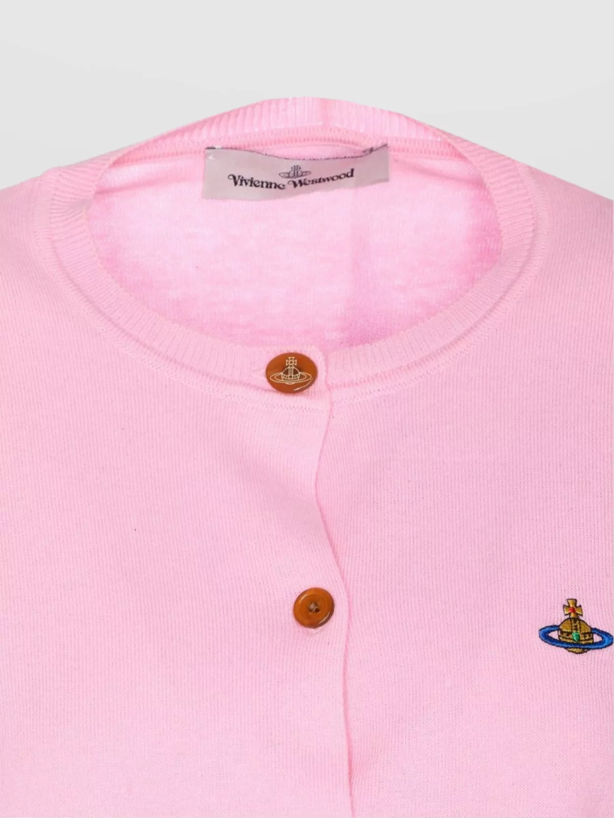 Vivienne Westwood Bea Cardigan Crewneck Long Sleeves