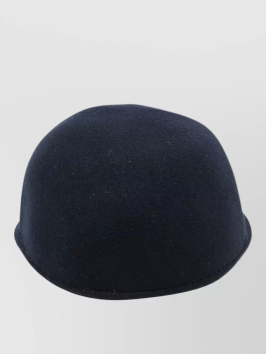 Fabiana Filippi Wool Flat Brim Hat