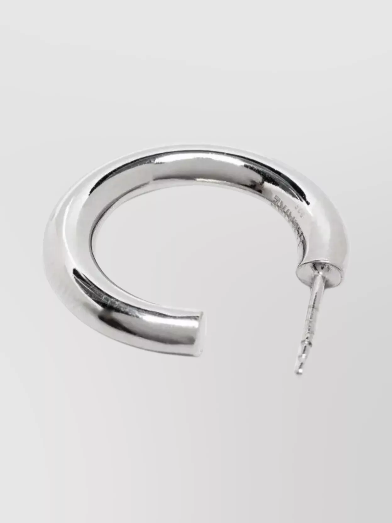 LEMAIREピアス(シルバー、片耳) LEMAIRE - 【再販売通知受付可能】Classic Hoops_S(SILVER