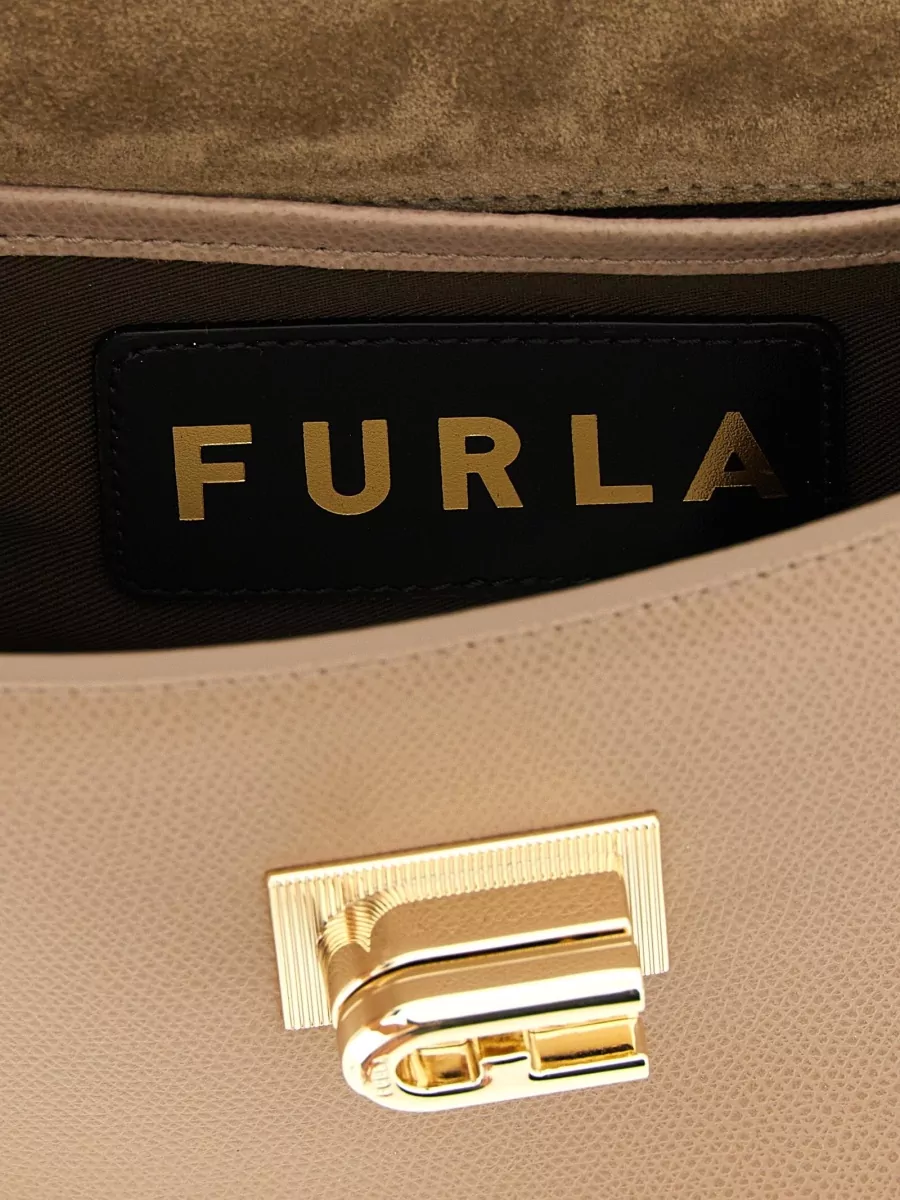 Furla 1927 Mini Leather Shoulder Bag