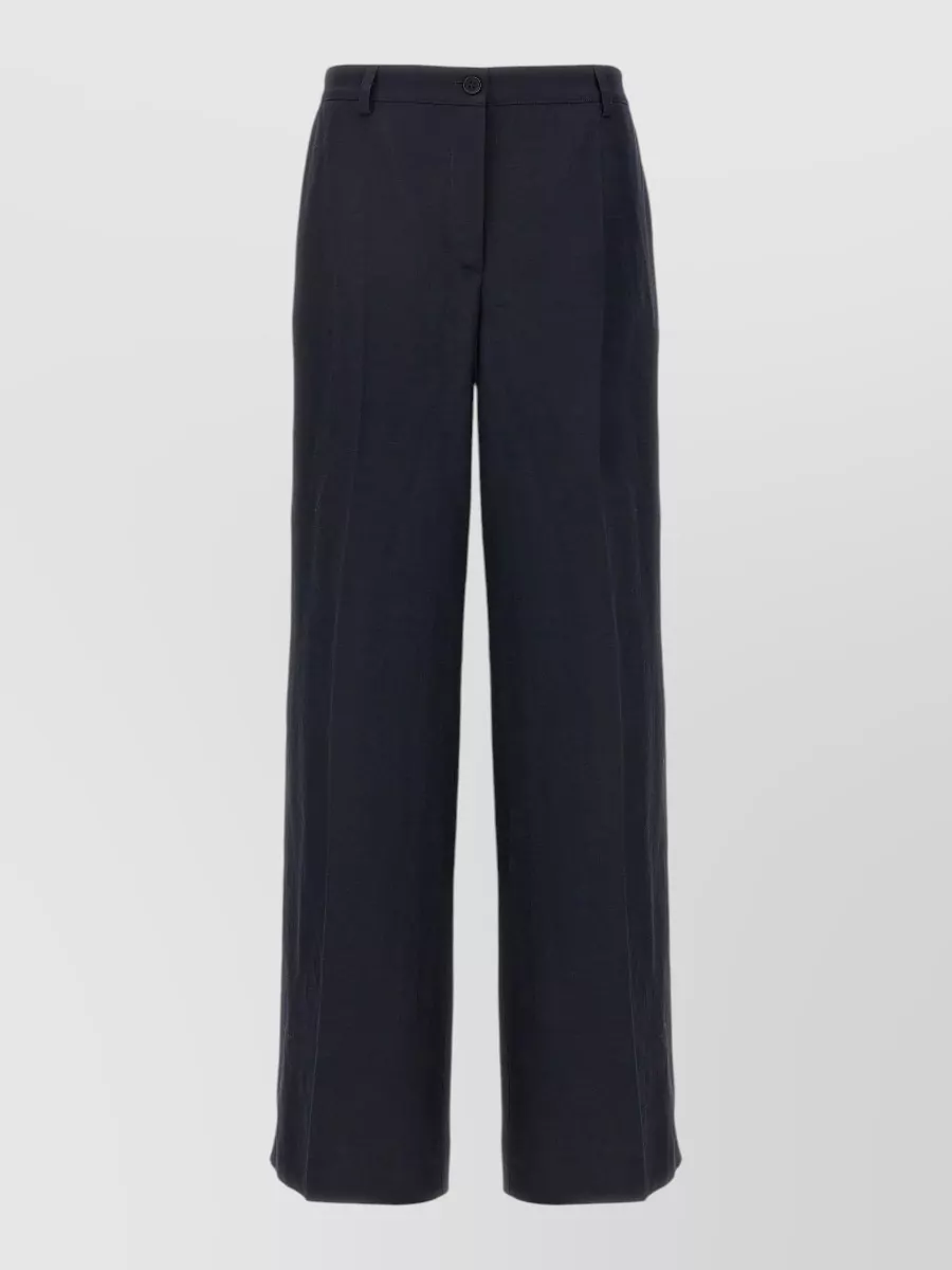 P.a.r.o.s.h. straight-leg wide-leg trousers
