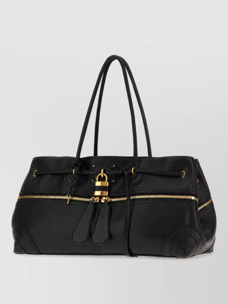Chloé paddington large leather tote bag
