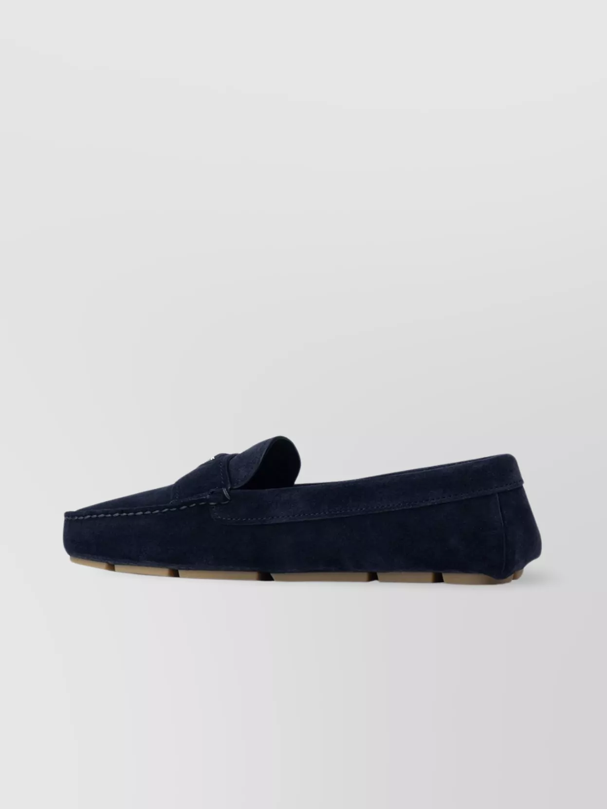 Prada Loafers With Moc Toe And Penny Strap