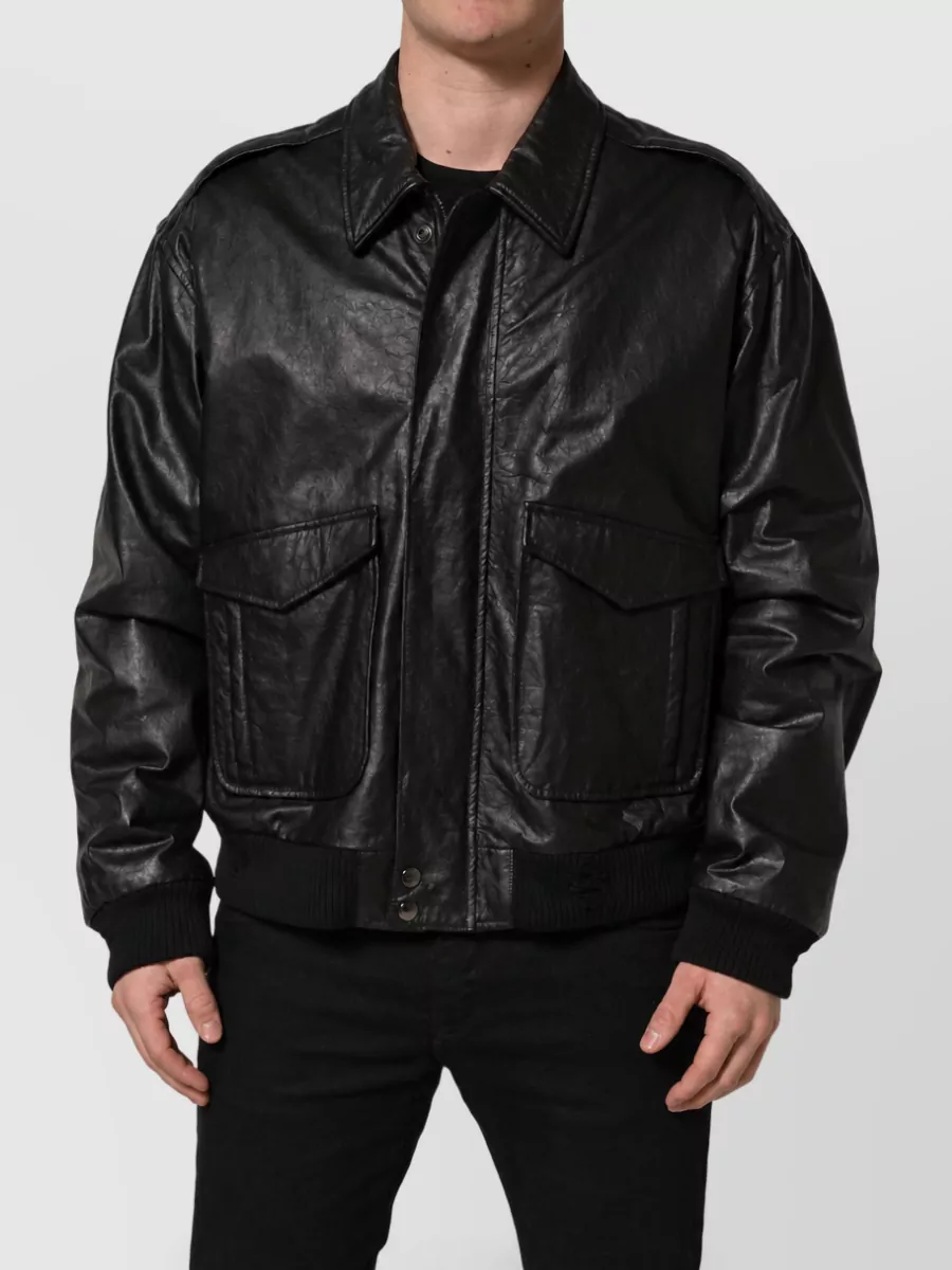 Dolce&Gabbana leather biker jacket