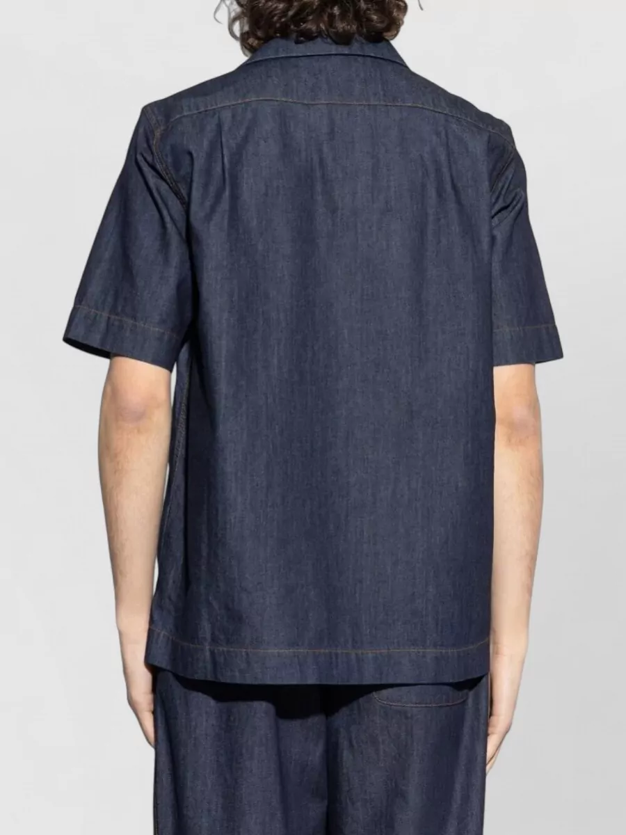Dries Van Noten Cotton Denim Shirt