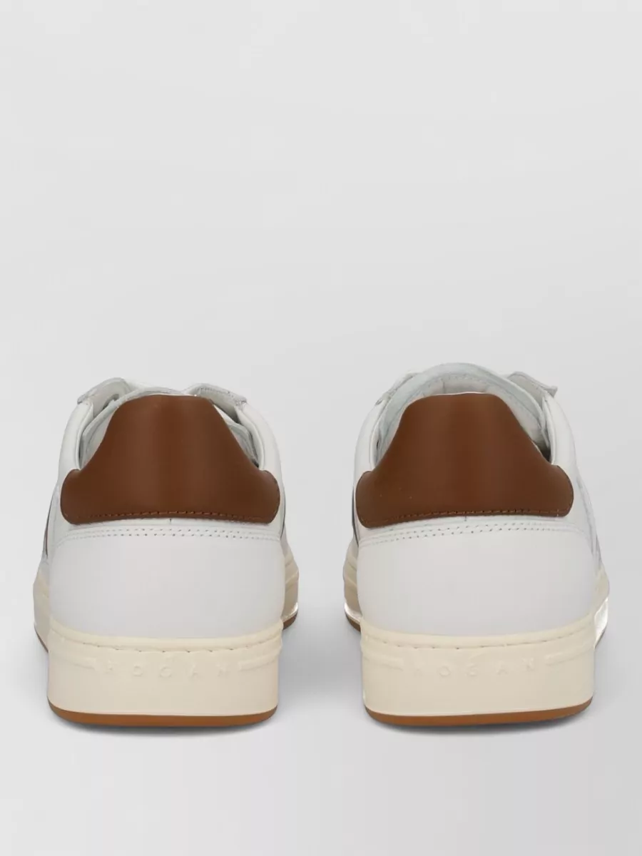 Hogan Sneakers Contrasting Heel Tab Rubber Sole