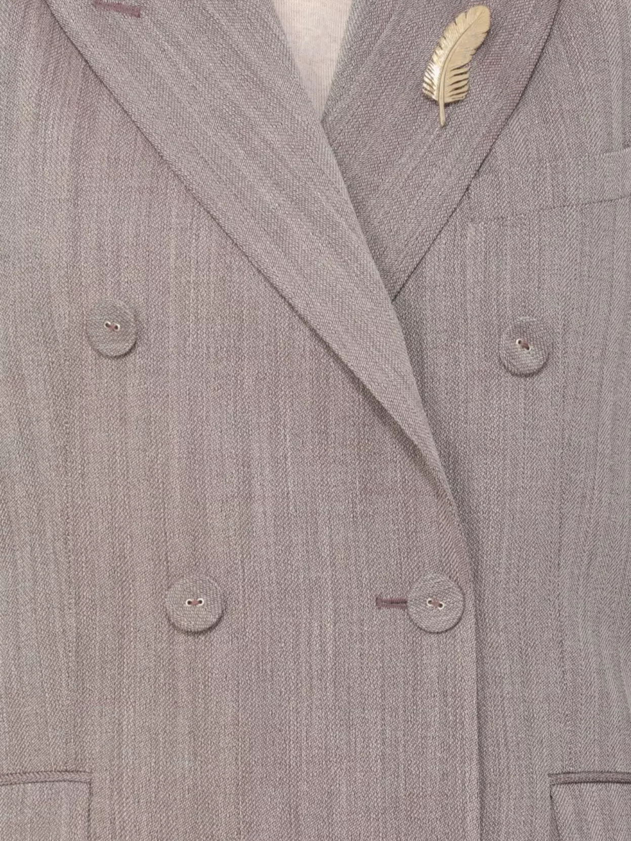 Golden Goose Wool Women's Blazer Pinstripes