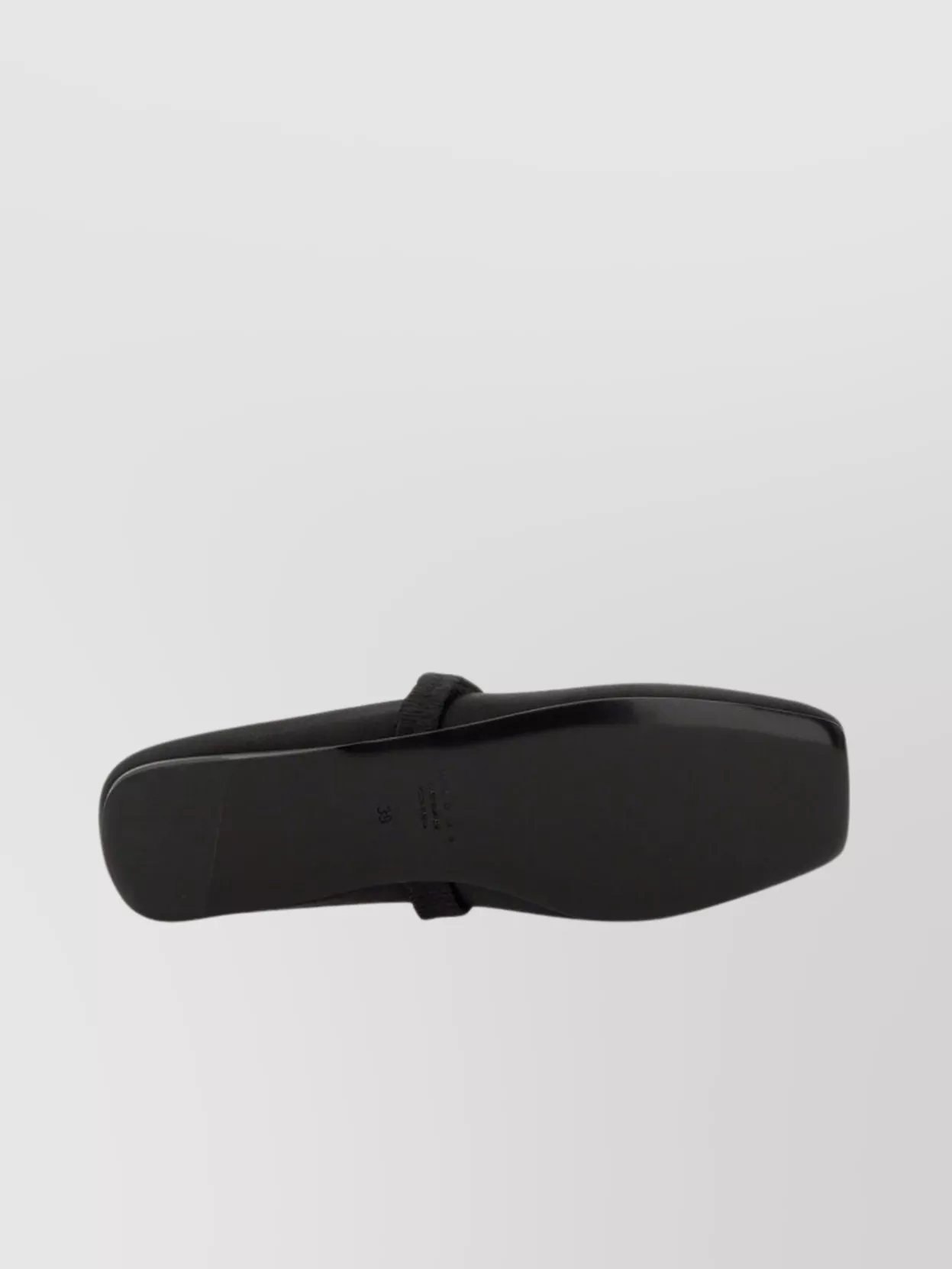 Marni Square Toe Bow Detail Ballerina Shoes