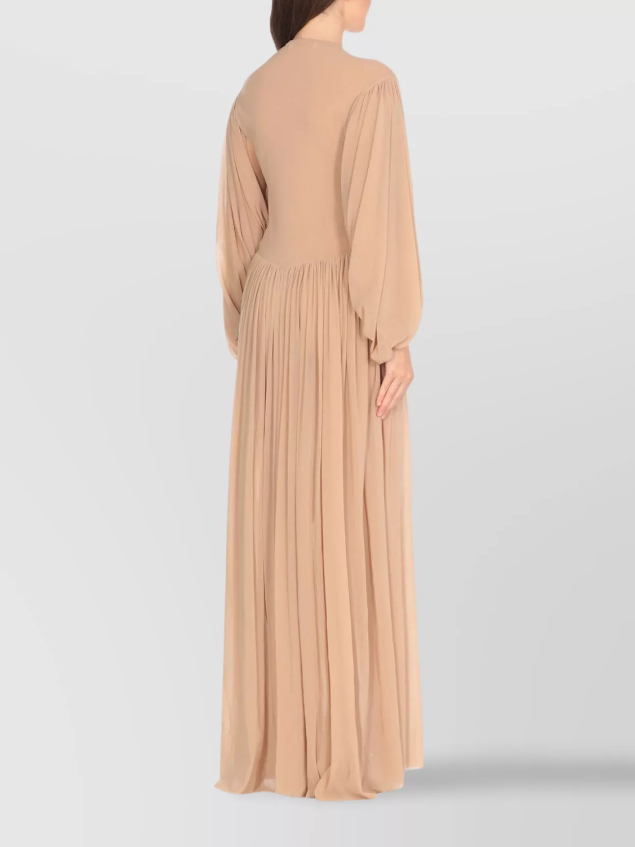 Philosophy Tulle V-Neck Flared Hem Dress