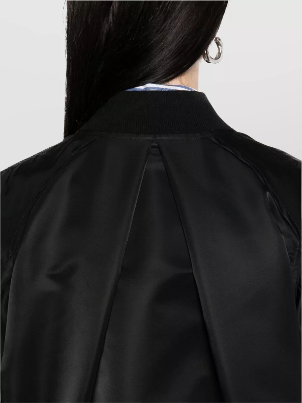 Sacai Bomber Jacket Metallic Hardware