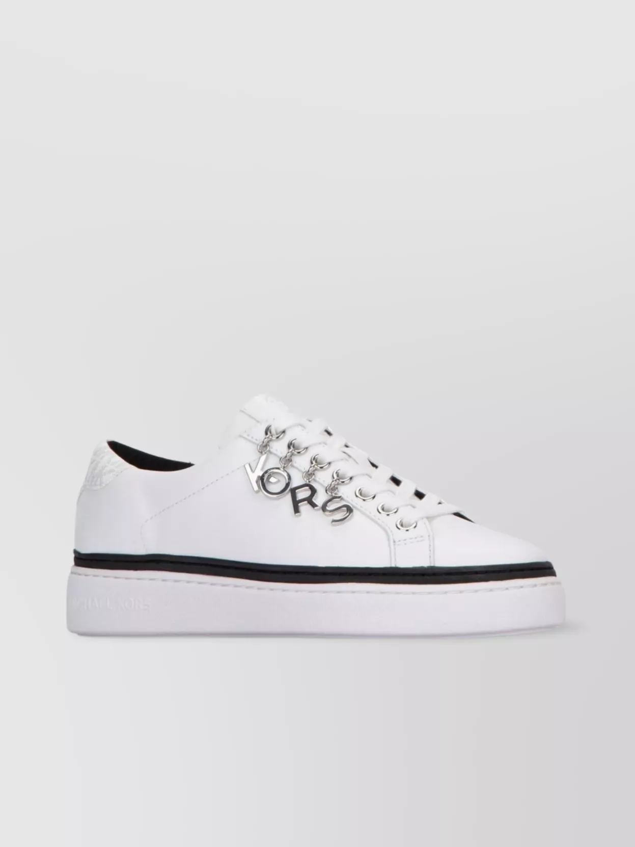 Shop Michael Kors Sole Contrast Round Toe Sneakers