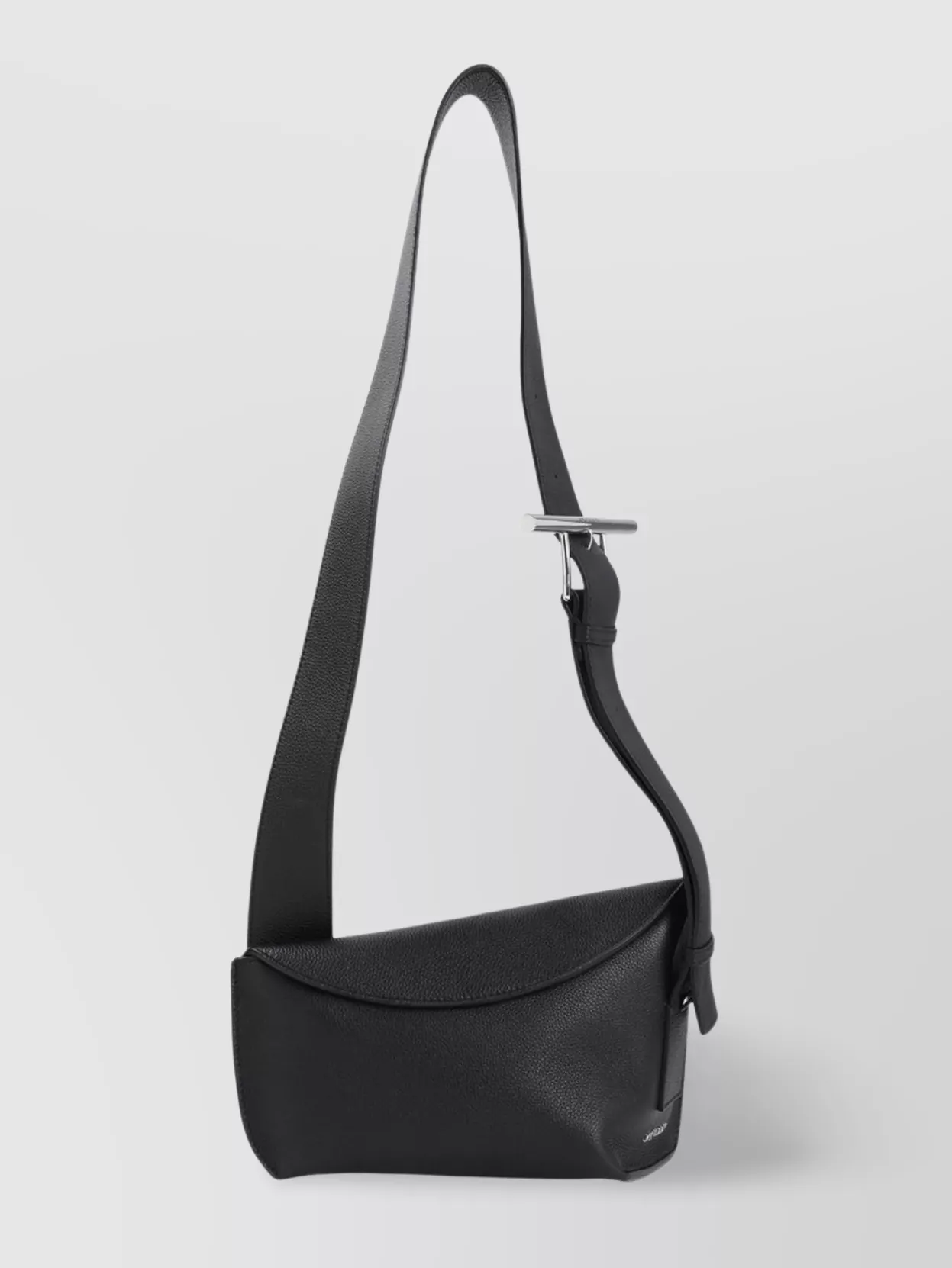 Alexander Mcqueen Shoulder Bag With Textured Finish And Metal Hardware In Black