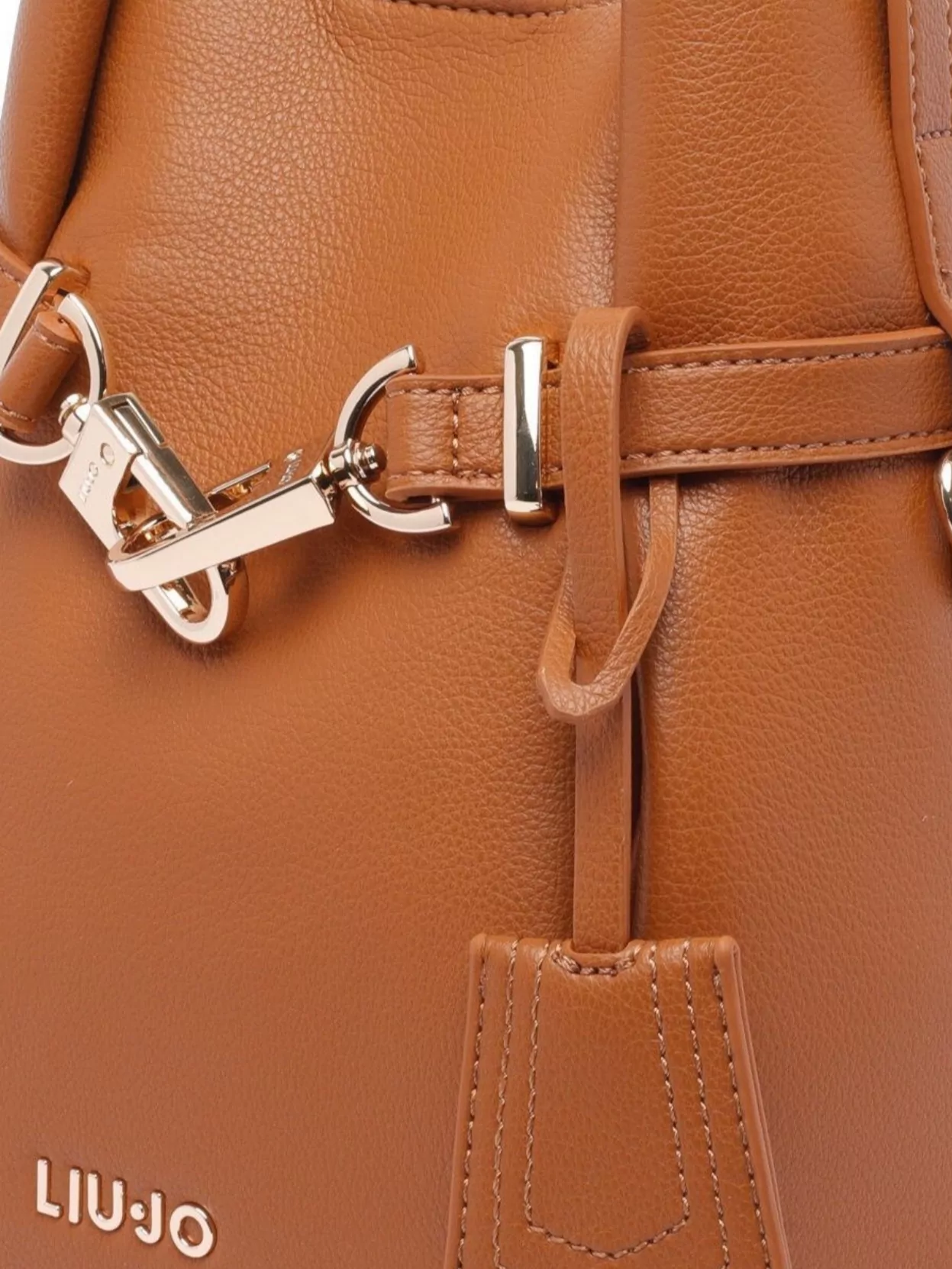 Liu •jo Bucket Bag With Buckle Detail And Top Handle