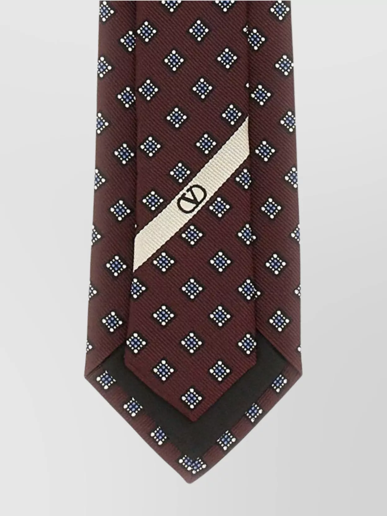 Valentino Garavani Slim Silk Tie Valentie