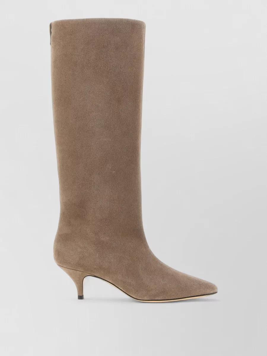 Fabiana Filippi Suede Leather Knee-High Boots
