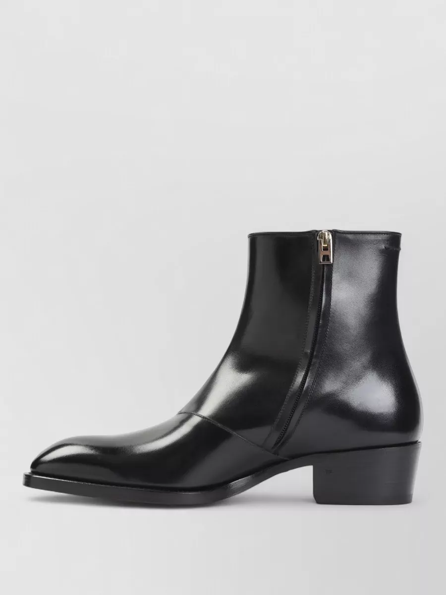 Tom Ford Leather Ankle Boots