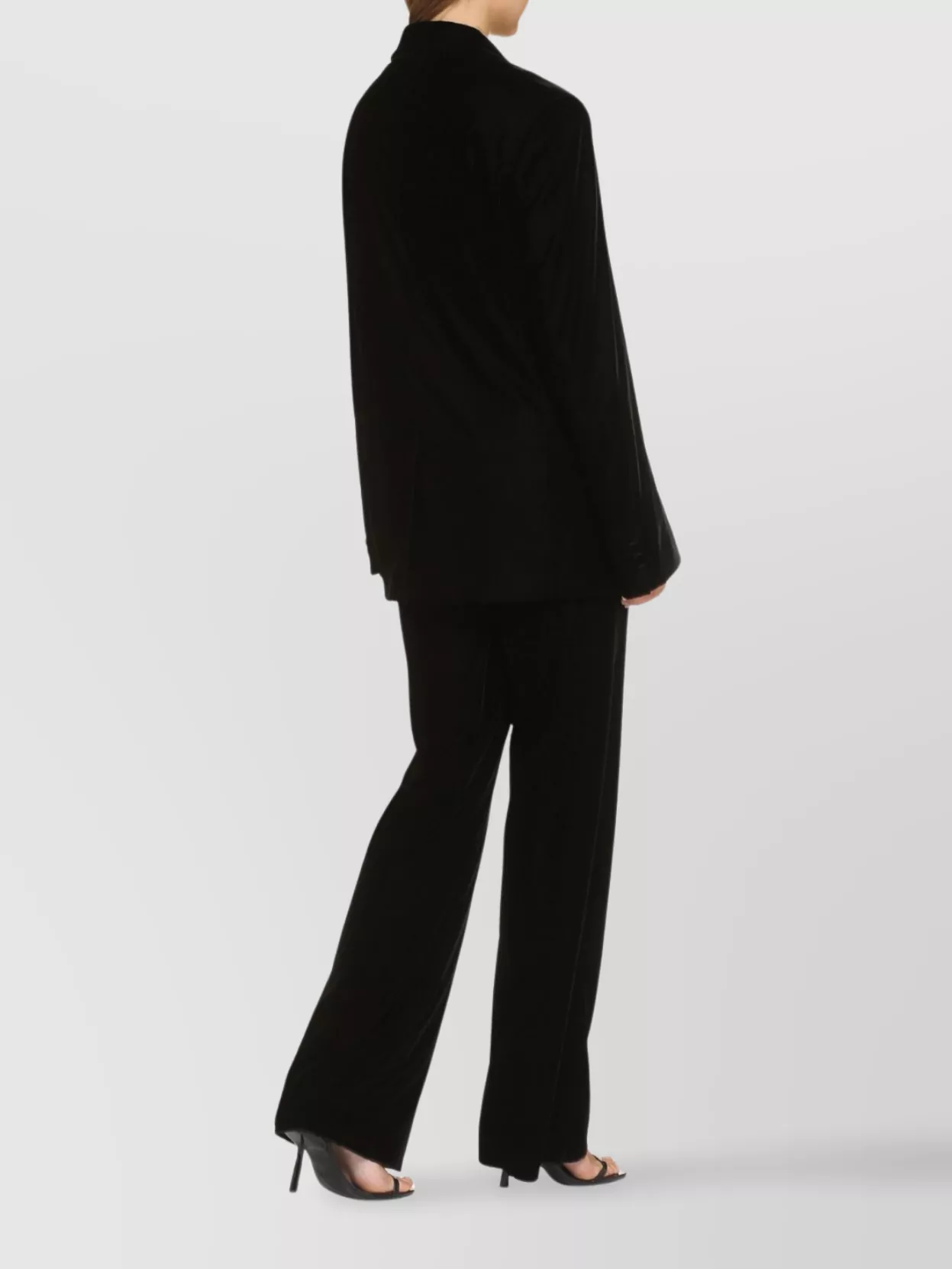 Etro Velvet Blazer Lapel Collar