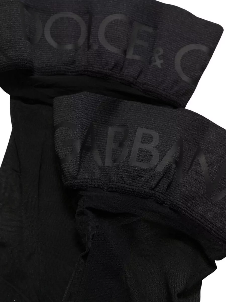 Dolce&Gabbana Nylon Long Socks