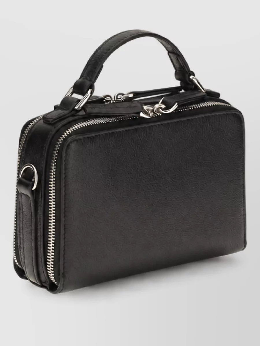 Fendi Leather Phone Holder Clutch Bag