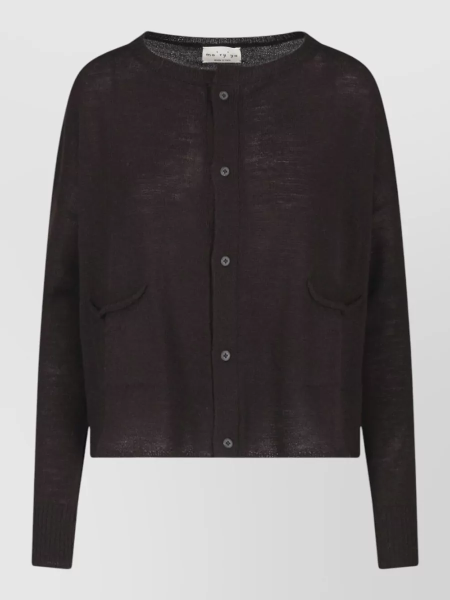 Ma'ry'ya virgin wool crewneck sweater
