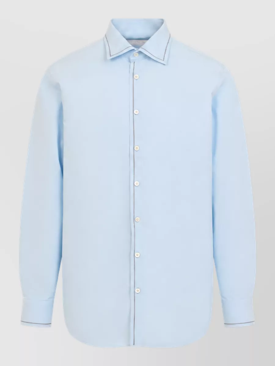 Prada Cotton Long-Sleeve Shirt