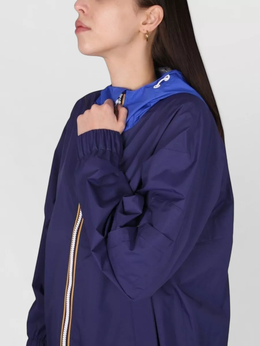 K-Way Hooded Bomber Jacket