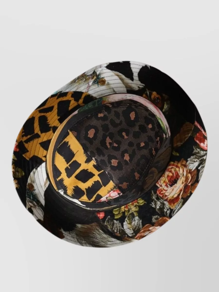 Dolce&Gabbana Patchwork Fedora Hat