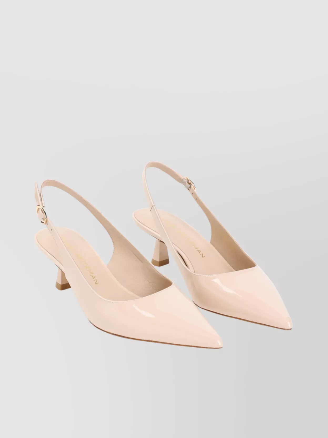 Stuart Weitzman Sculpted Pointed Toe Pumps