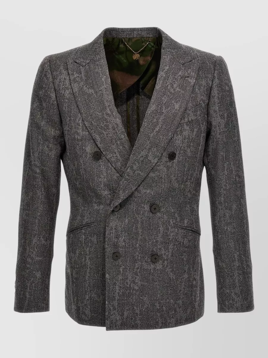 Maurizio Miri Wool double-breasted blazer