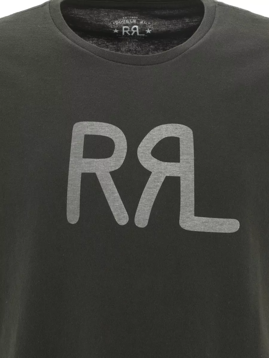 Rrl By Ralph Lauren Ranch Logo Graphic Crew Neck T Shirt