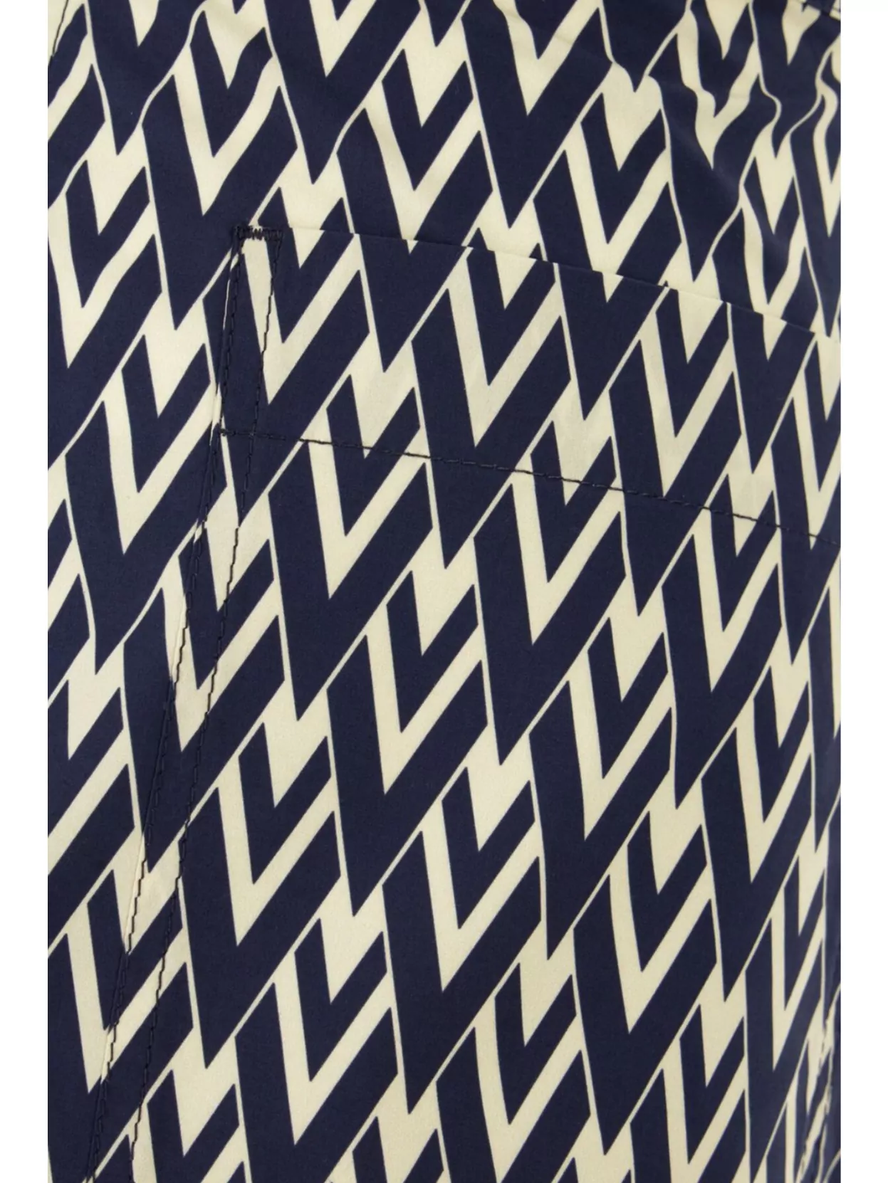 Valentino Garavani Geometric Pattern Bermuda Shorts