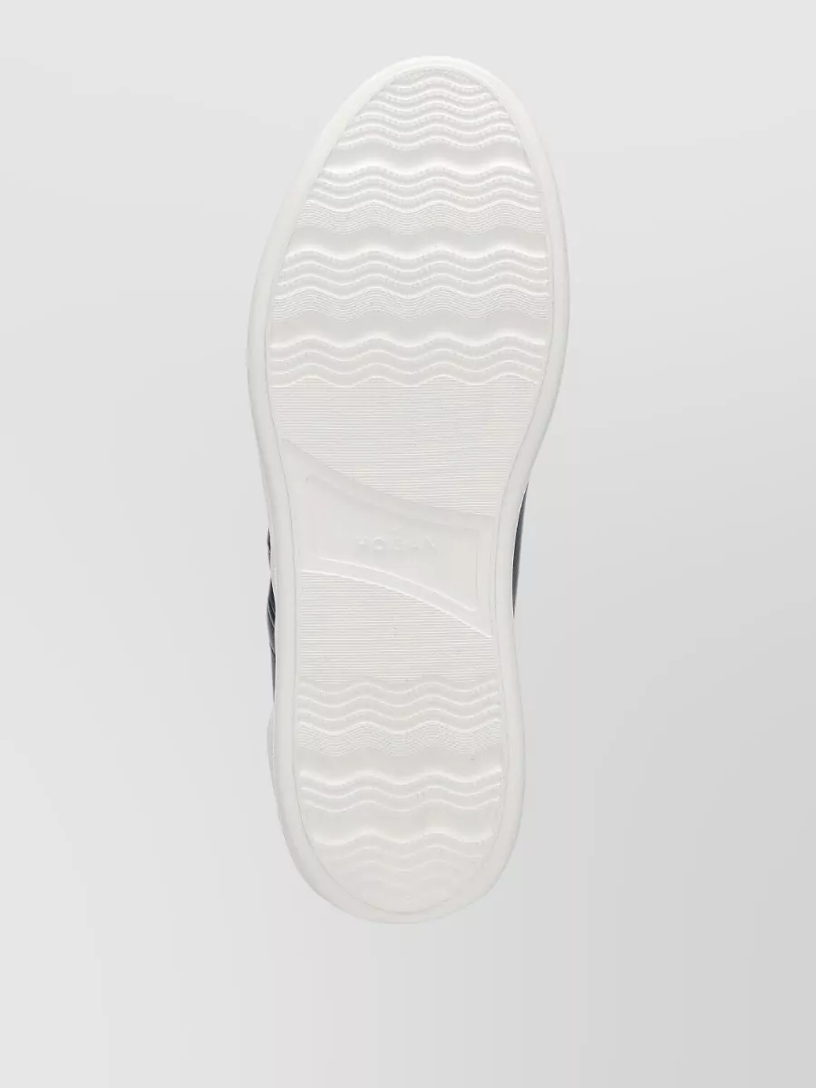 Hogan Calf Leather Low-Top Sneakers