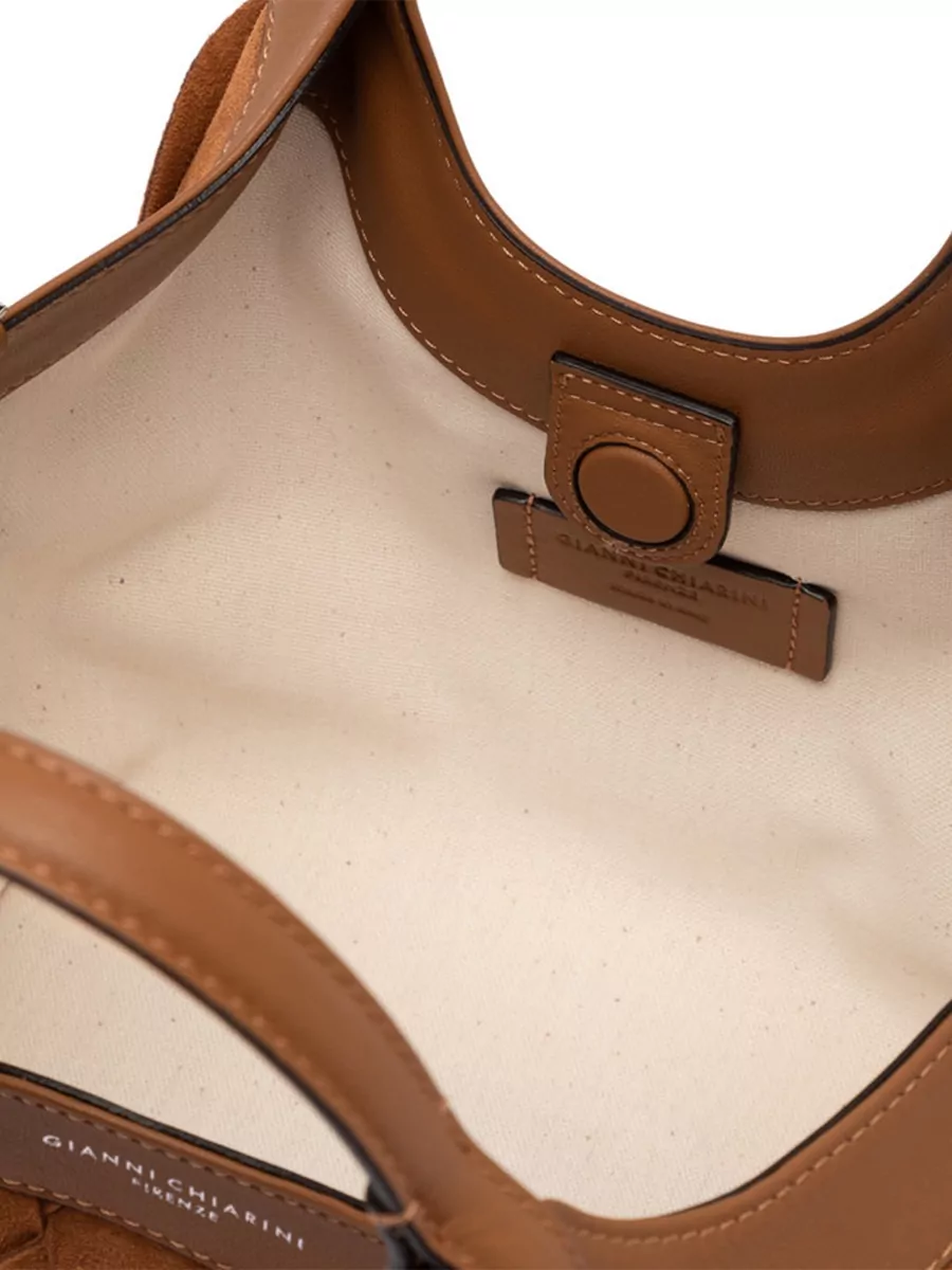 Gianni Chiarini Dua Shoulder Bag Detachable Strap Top Handles