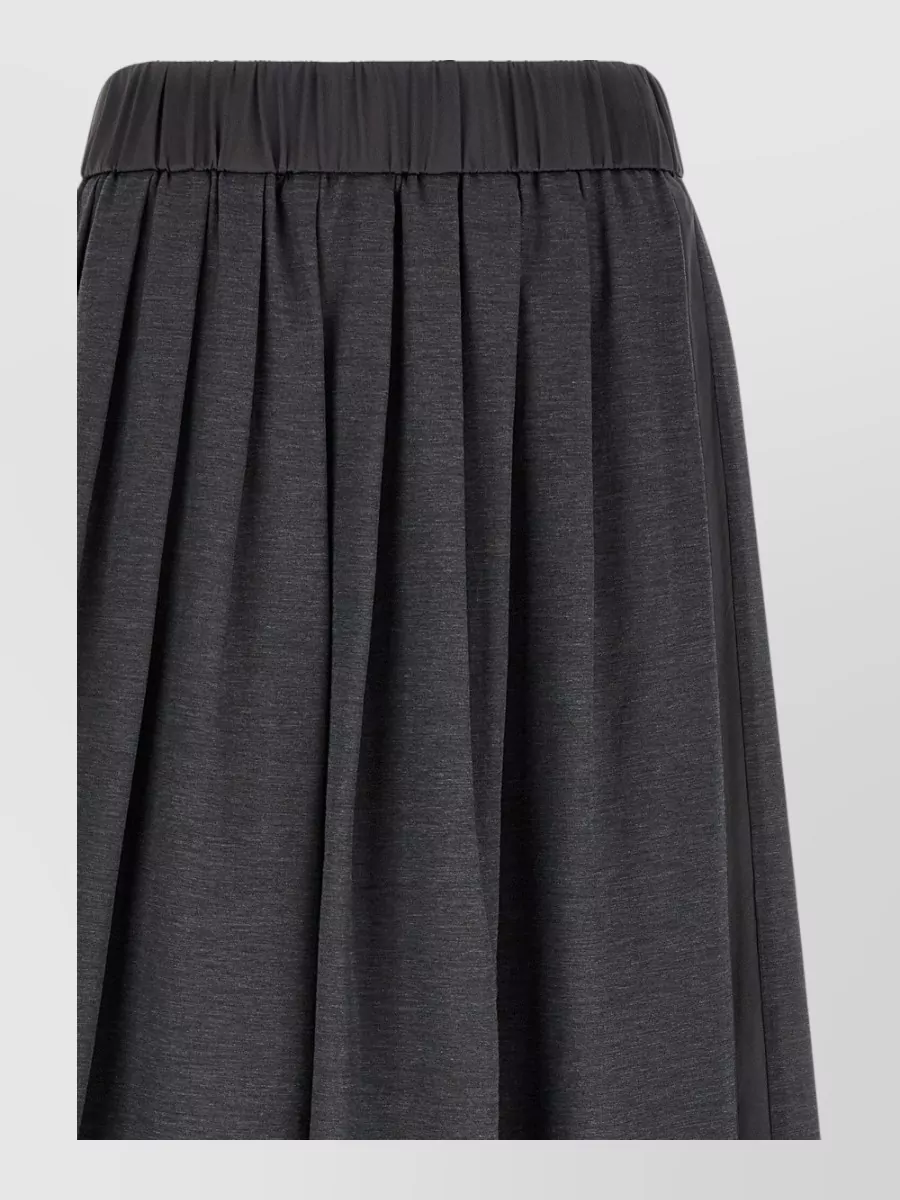 Peserico Pleated Midi Skirt