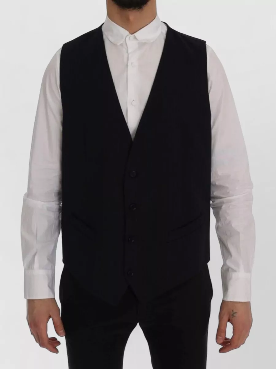 Dolce&Gabbana pinstripe wool waistcoat