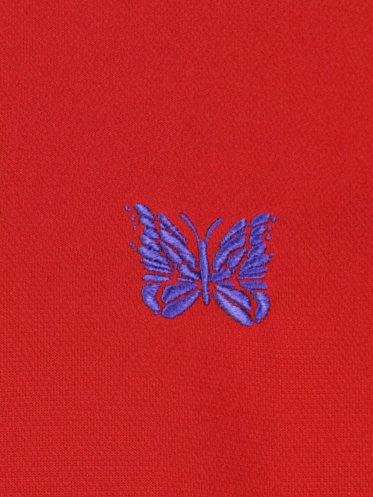 Needles Striped Sleeve Sweatshirt And Side Pockets