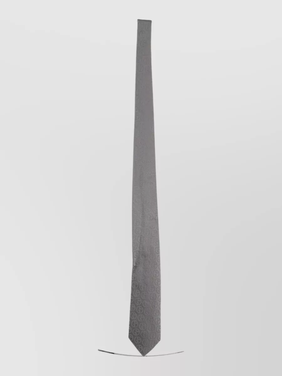 Giorgio Armani jacquard silk tie