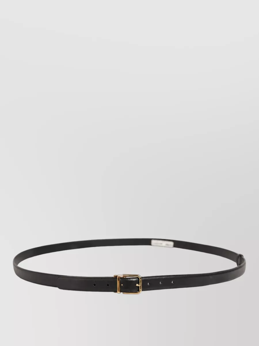 Dolce&Gabbana Leather Double-Wrap Belt
