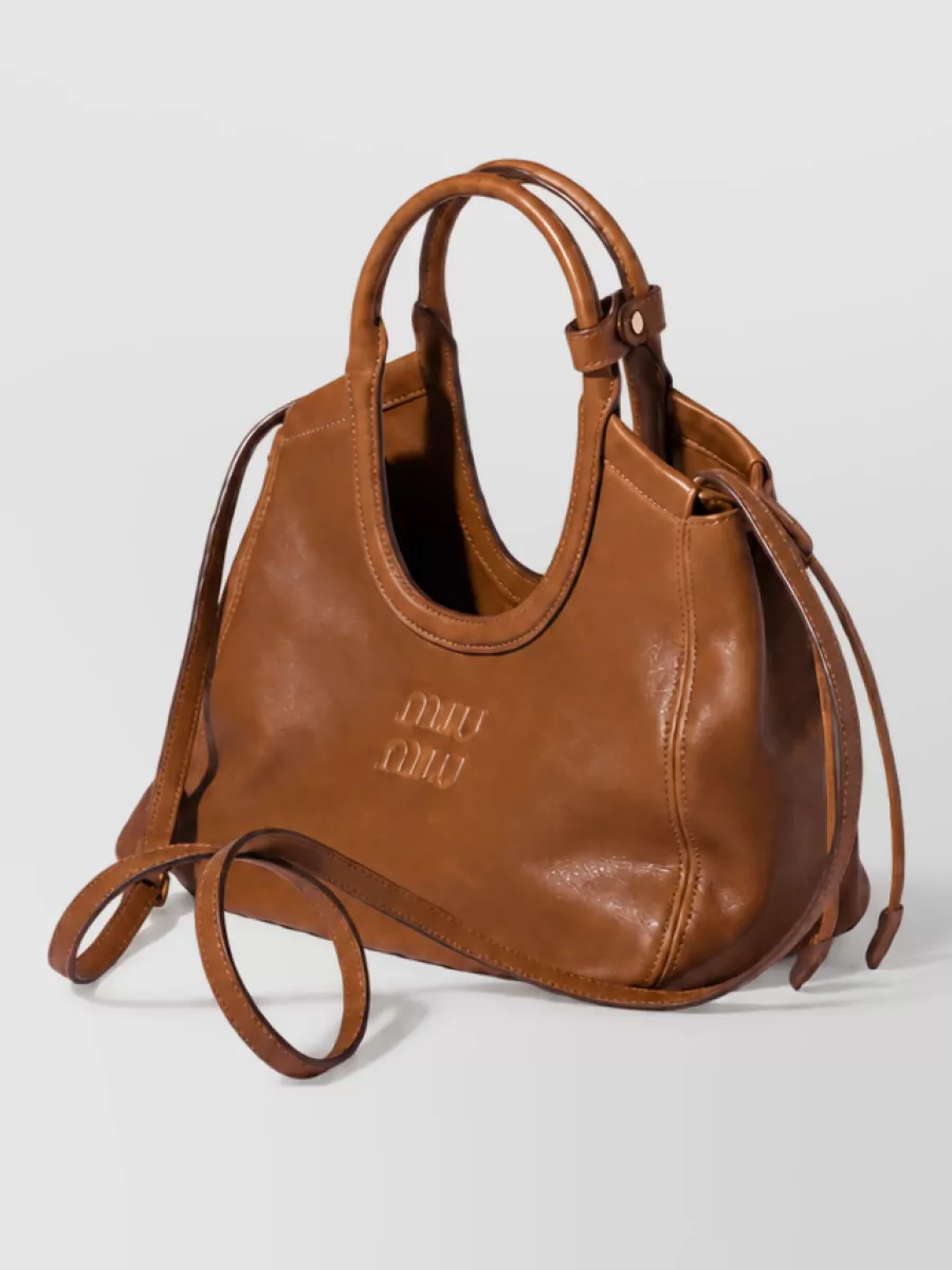 Miu Miu Lamb Leather Shoulder Bag