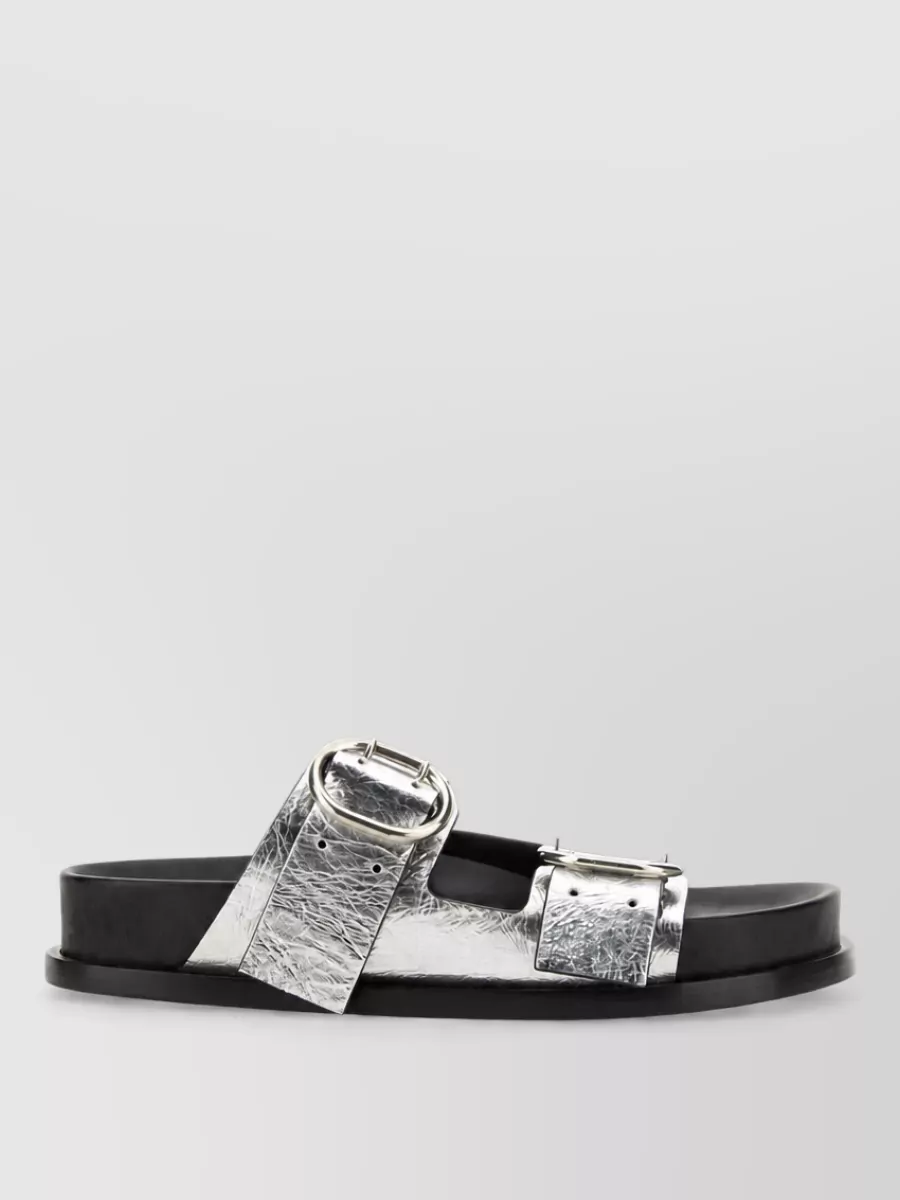 Jil Sander Leather Sandals