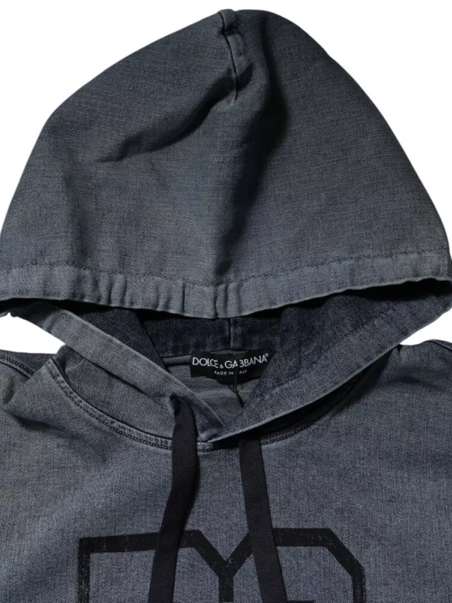 Dolce&Gabbana Graphic Print Relaxed-Fit Hooded Sweatshirt