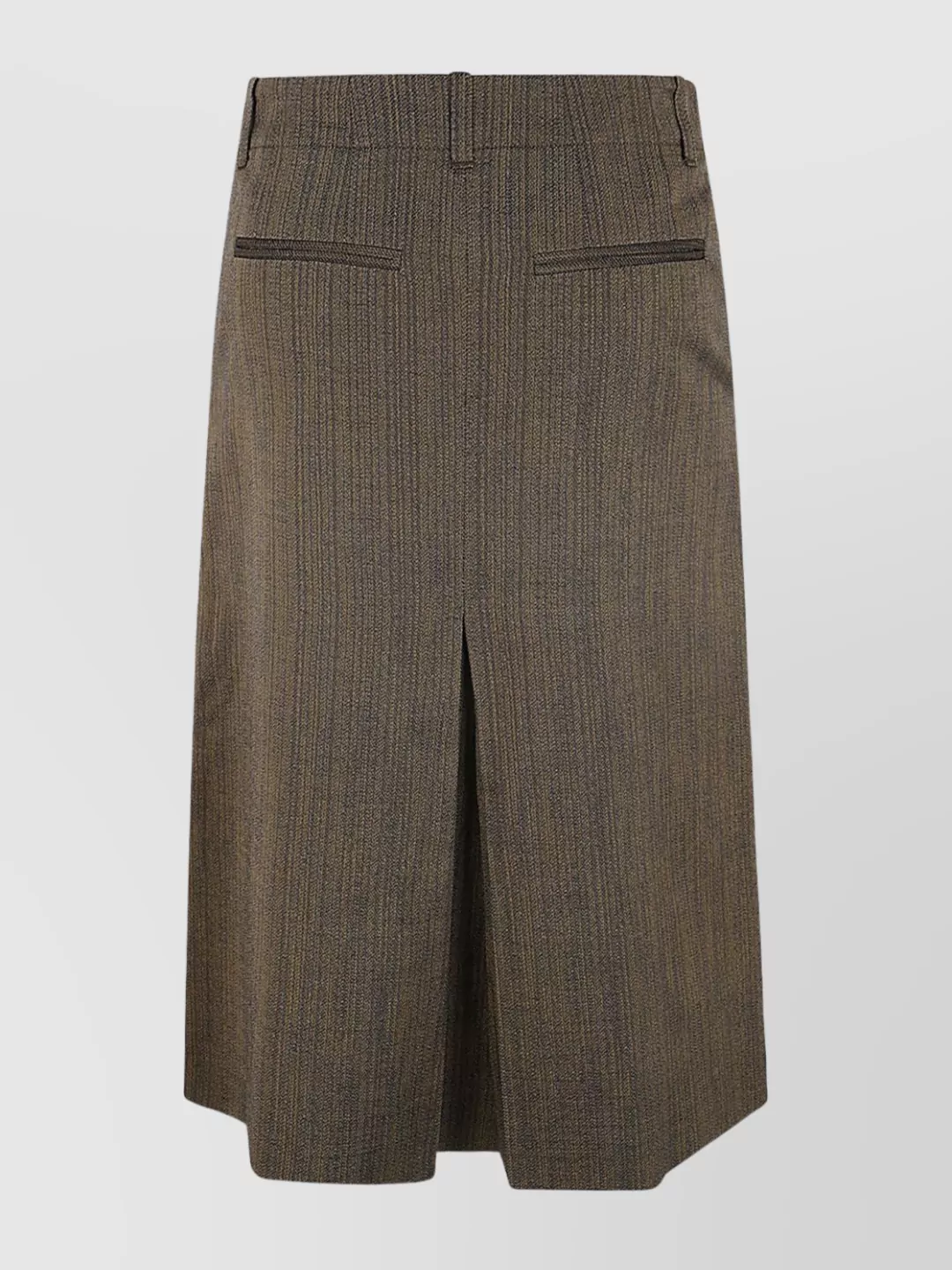 Dries Van Noten Sulia Skirt With Slits And Pockets In Multi