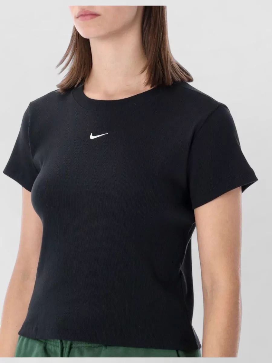 Nike Short Sleeve Slim Fit Ribbed T-Shirt