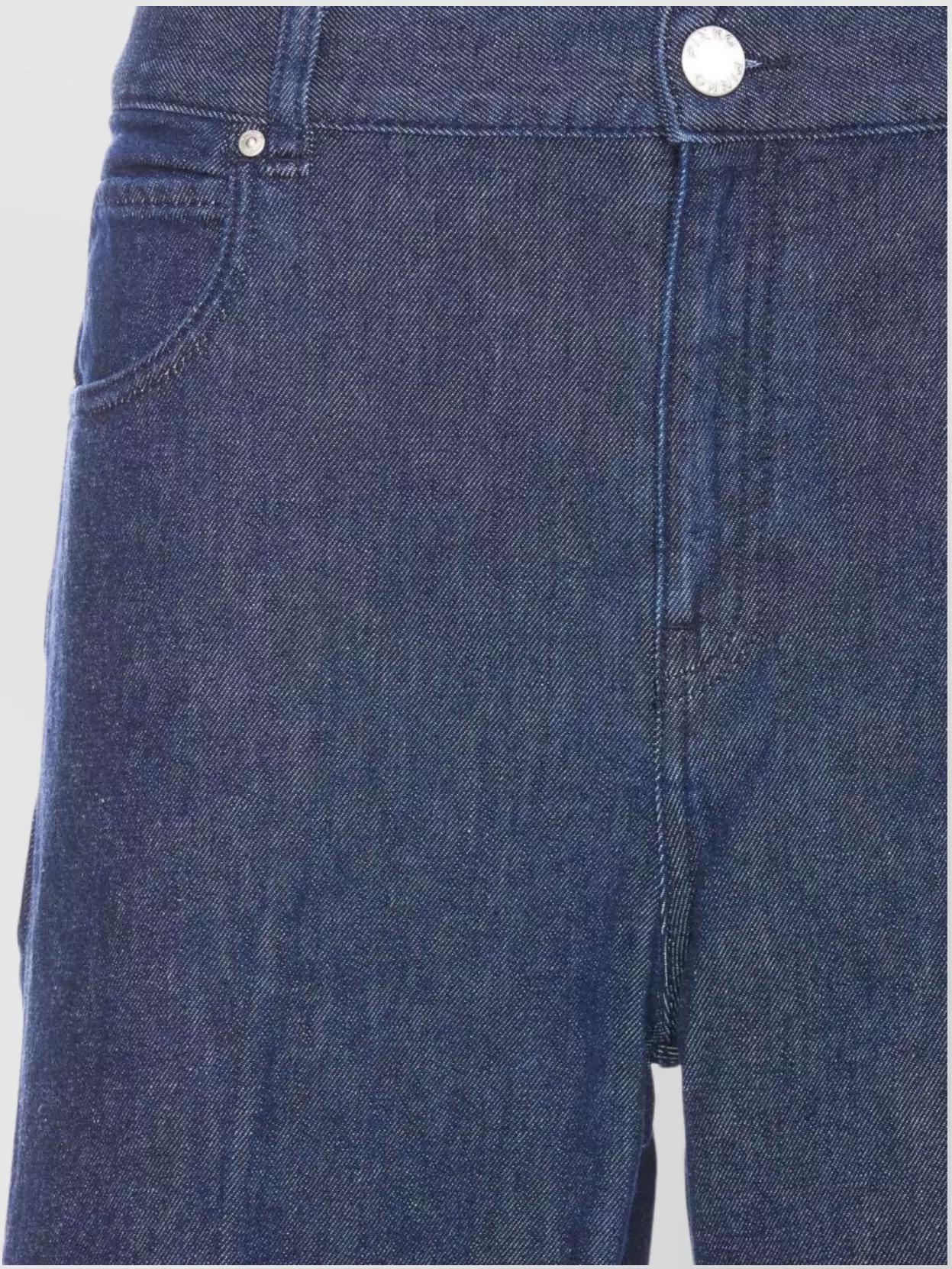 Pinko Loose Jeans With Back Patch Pockets
