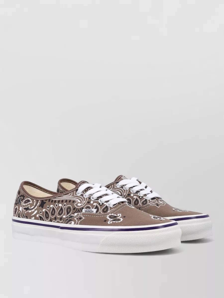 Vans Paisley-Print Lace-Up Sneakers