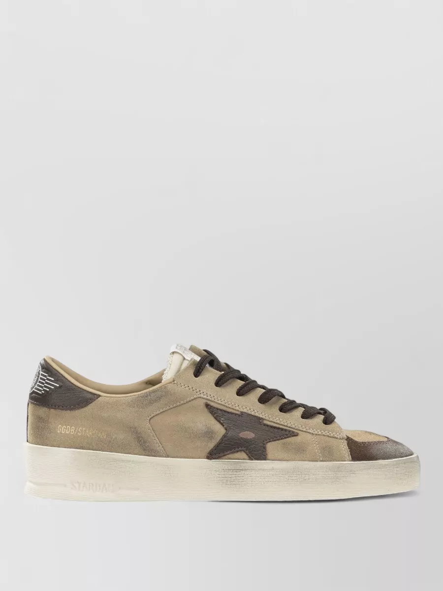 Golden Goose leather low-top sneakers