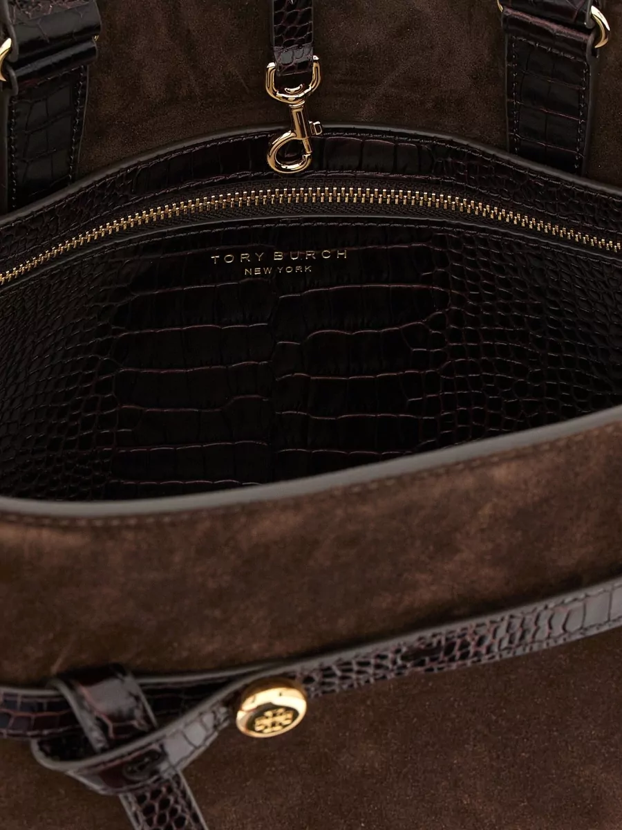 Tory Burch Romy Leather Tote Bag