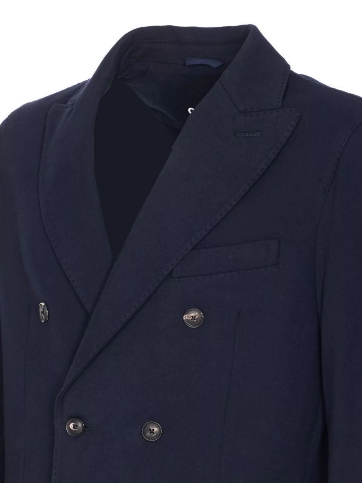 Circolo 1901 Double Breasted V-Neck Jacket Pockets
