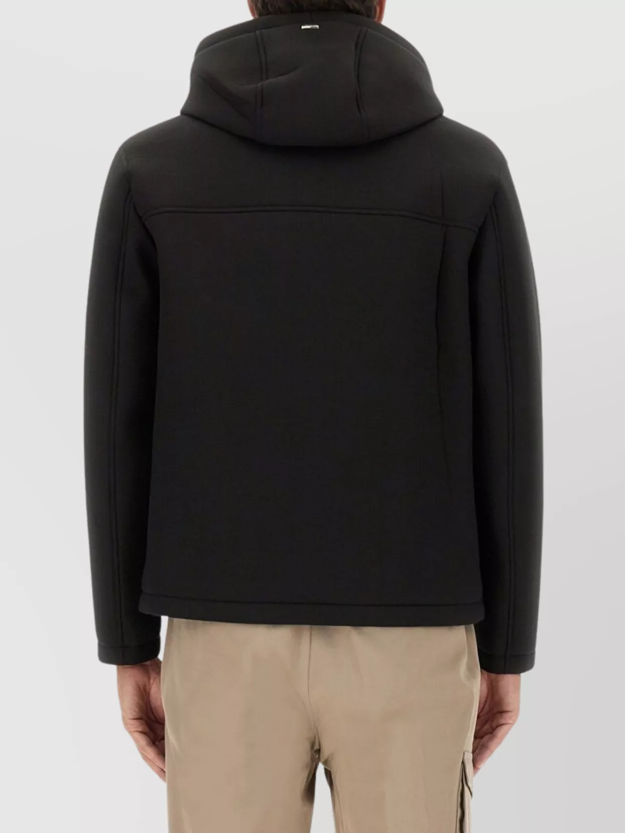 Herno Water-Resistant Jacket With Hood And Pockets