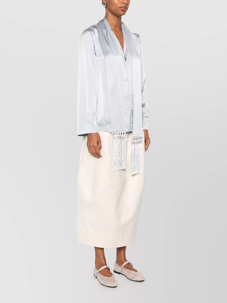 Forte Forte Silk Satin Shirt